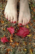 Nancie's toes celebrating fall Nancie's toes celebrating fall